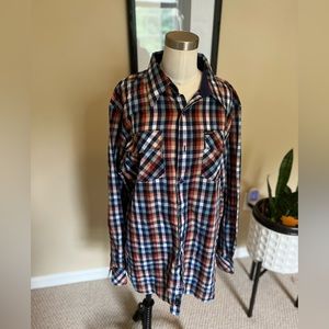 ROCAWEAR Mens long sleeve shirt, size large